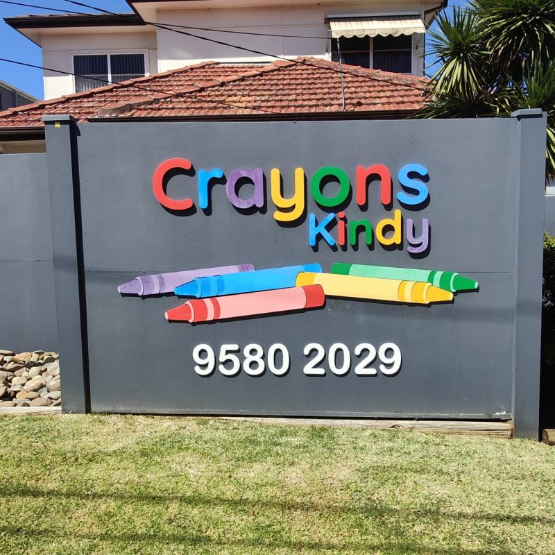 Crayons kindy