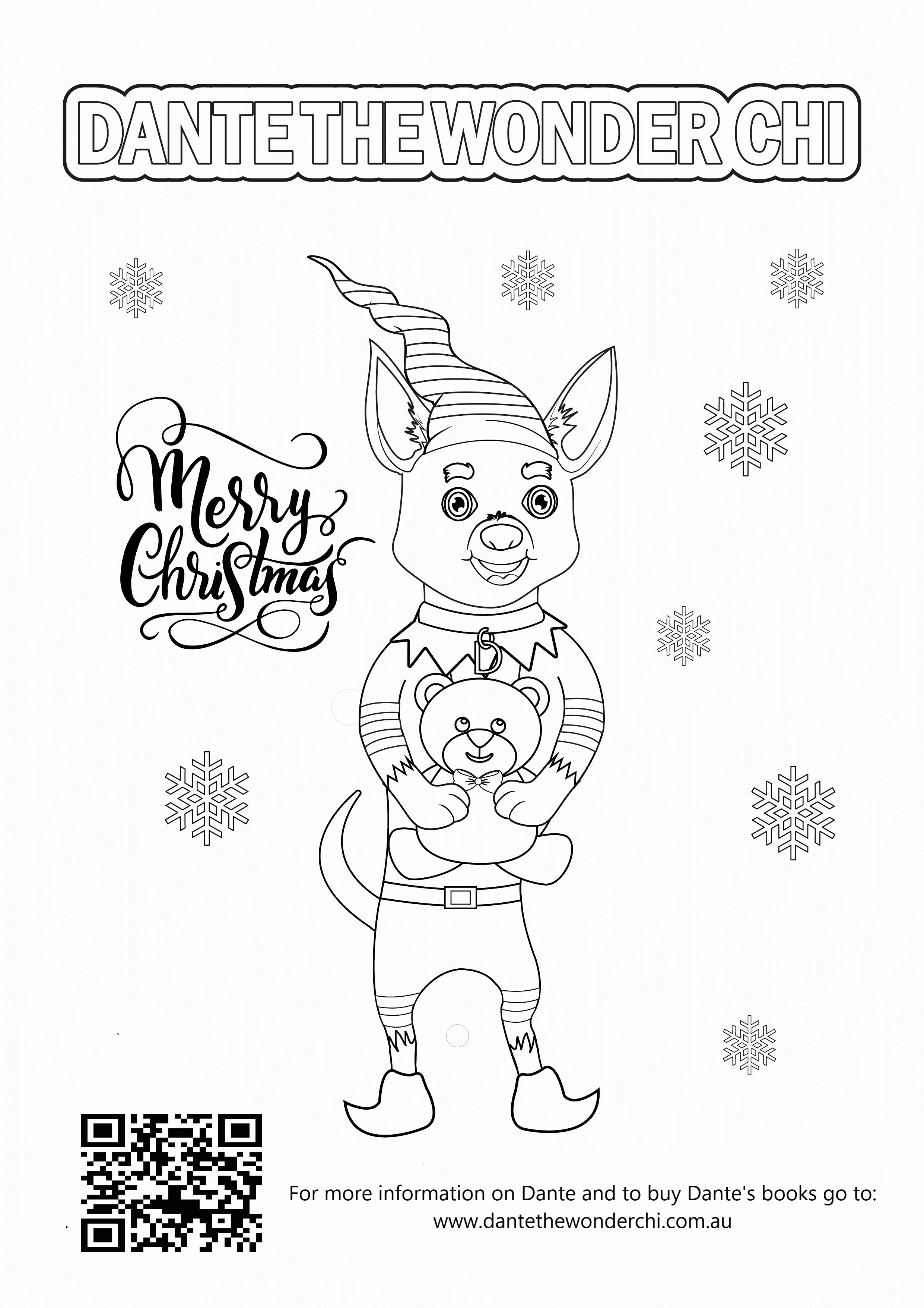 Christmas 1 with QR code