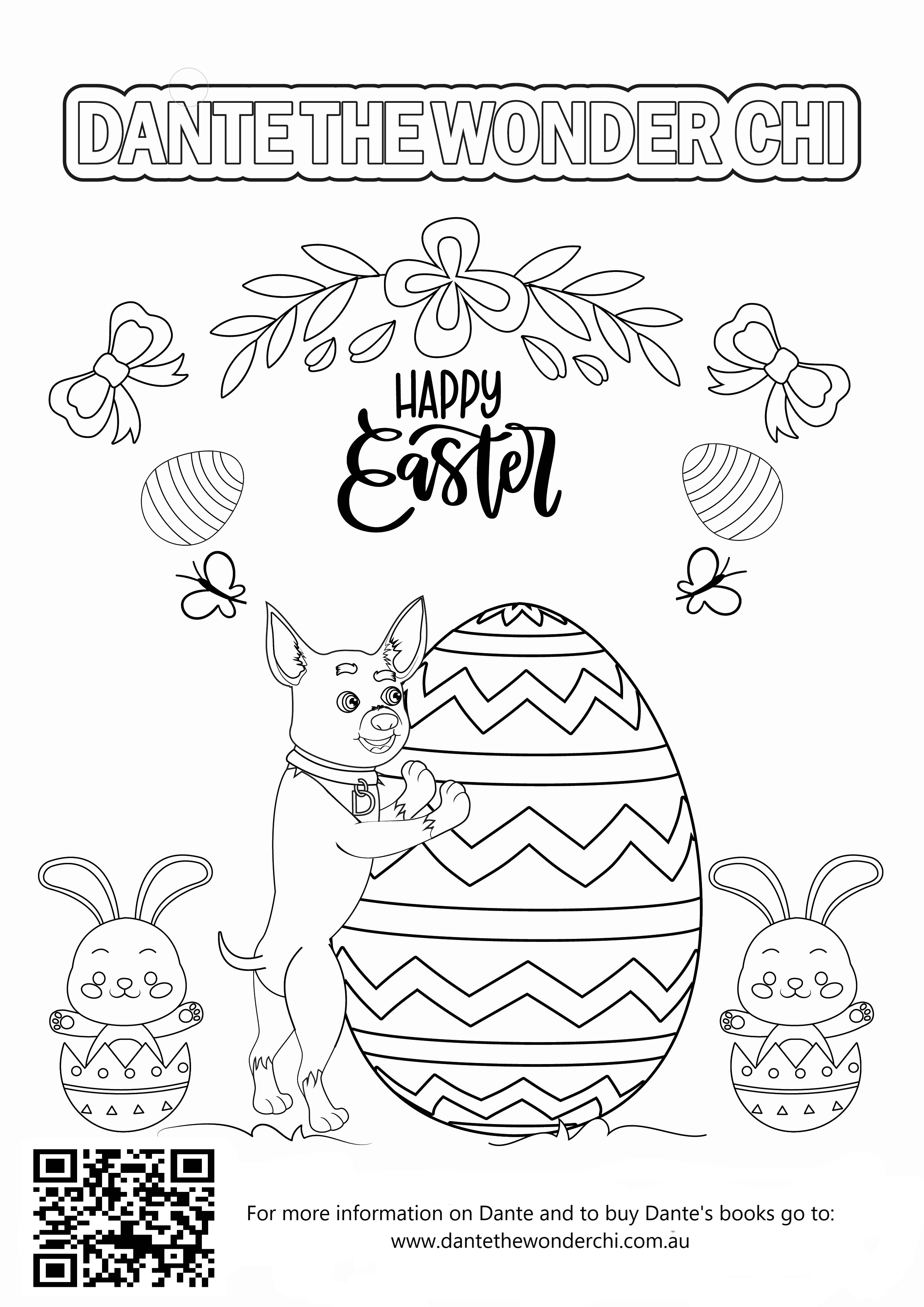 Easter cut 1 with QR code