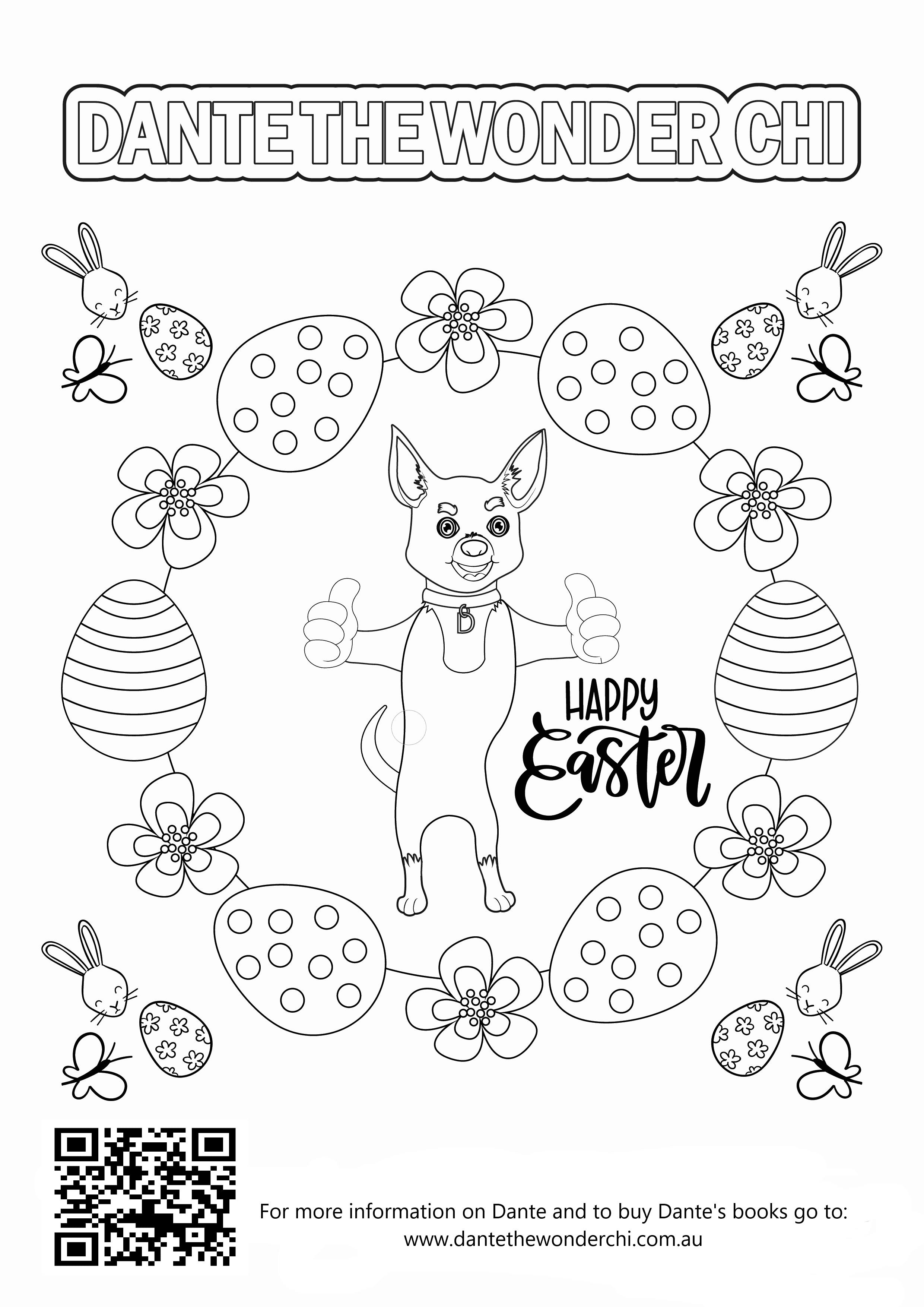 Easter cut 2 with QR code