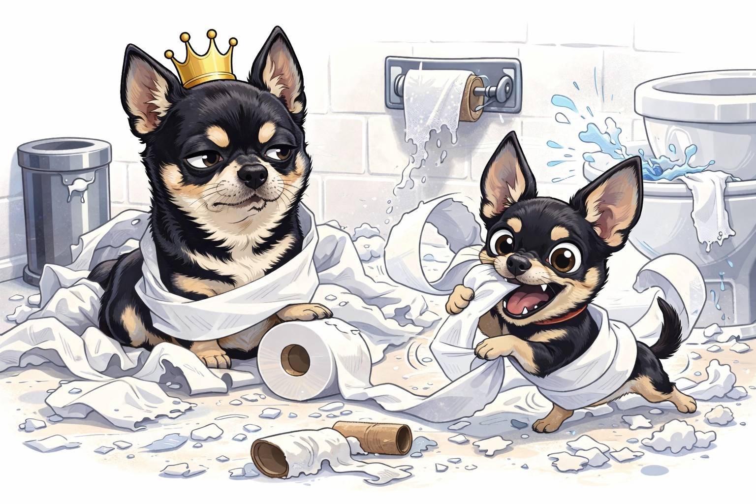 DANTE AND CHASE TOILET PAPER