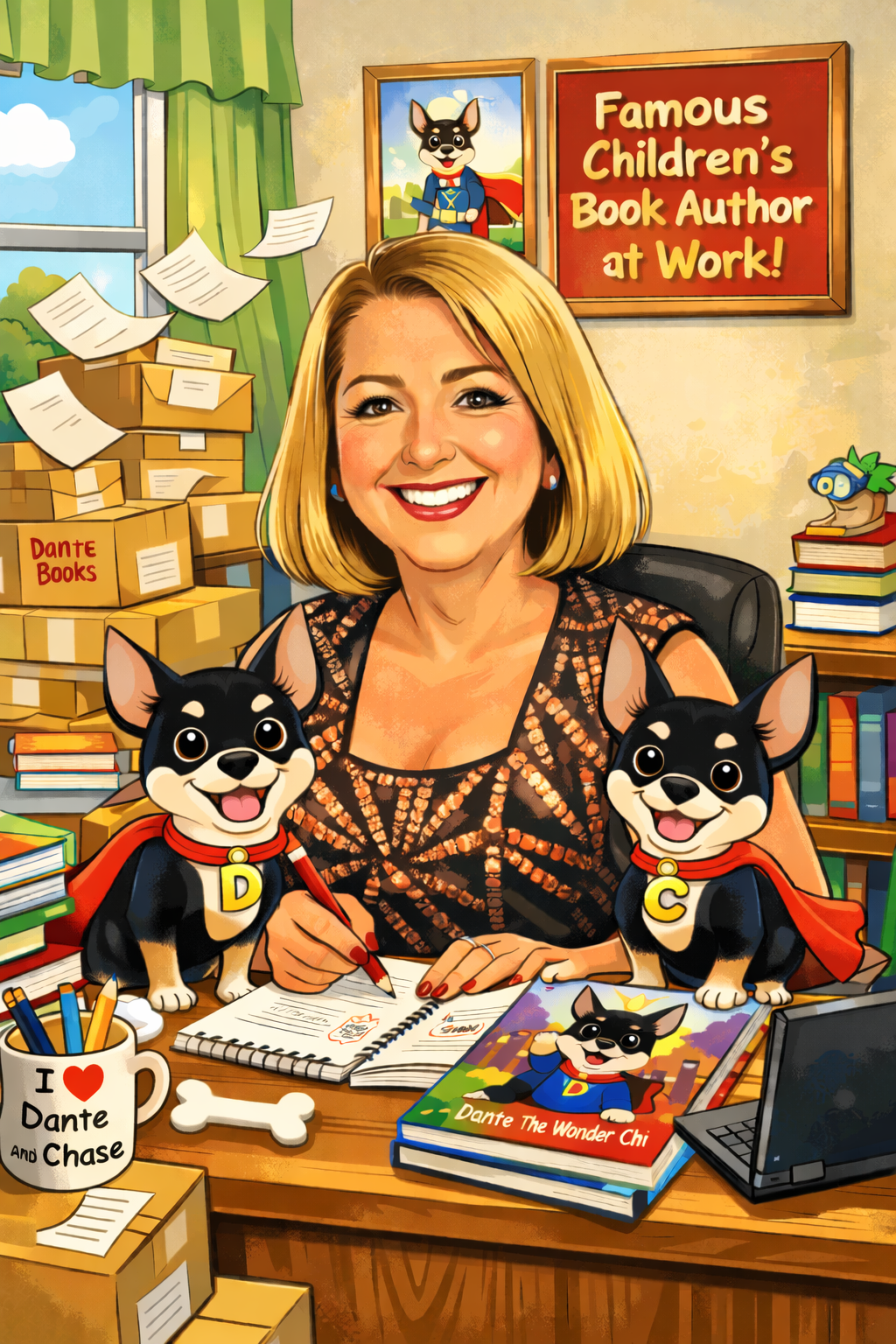 new author image AI 2